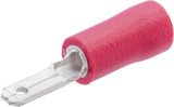 KRAMP Flachstecker rot - 100 Stück LA9140KR