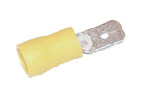 KRAMP Flachstecker gelb - 50 Stück LA9320KR