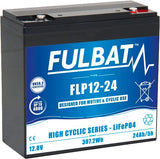 KRAMP Batterie, LITHIUM, 12 V, 24 Ah FLP1224