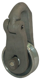 Rope pulley with attached side sheet SRL-KG 8