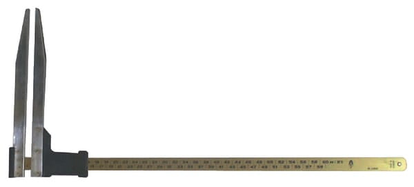 Pied à coulisse 60 cm calibré