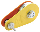 Rope pulley with fixed side panel 1 t