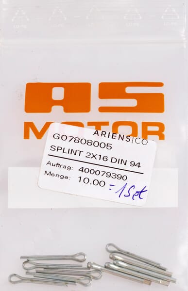 AS-Motor Splint (10x) - 10 Set - G07808005
