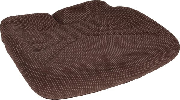 Coussin d'assise tissu marron