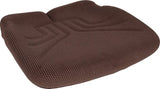 Coussin d'assise tissu marron