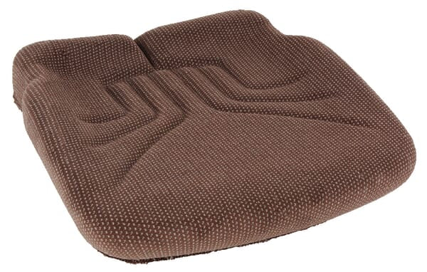 Coussin d'assise tissu marron