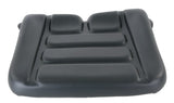 Coussin d'assise en PVC noir