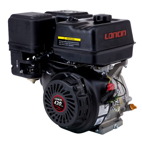 Loncin Motor, Horizontal, 28HP, 25.4x88, Loncin G420FCD