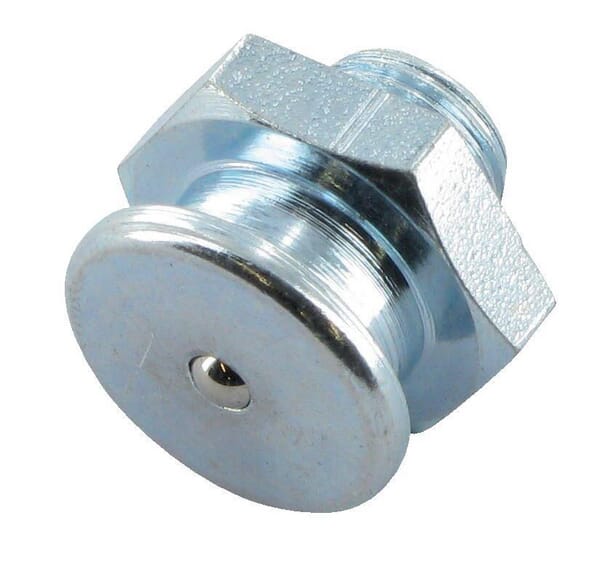 Flat lubricating nip. M16x1.5 22mm