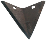 KRAMP Häuflerspitze 120x125x5mm, flach, 2 Löcher, passend für Hassia HA006670N