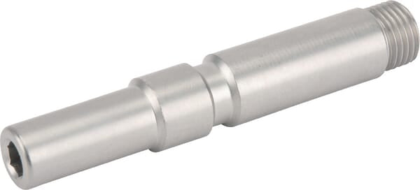 Mamelon long en acier inoxydable 1/4" AG SW6