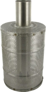 Suction filter 170x120x40mm V2A