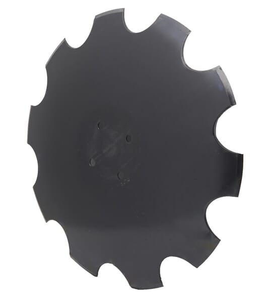 Disque de herse dentelé 510 mm, 4 trous