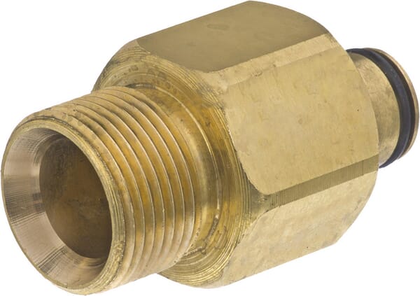 KRAMP Adapter K-Lock TR22 Innengewinde x M22x1,5 Außengewinde, Messing HD565681