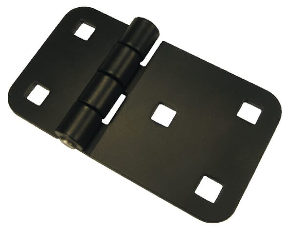 KRAMP Fl.Scharnier typ 1 schw.besch. HS491872