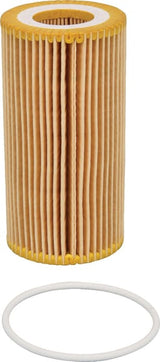 Metal-free oil filter element