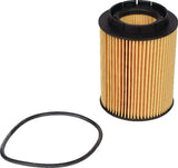 Metal-free oil filter element