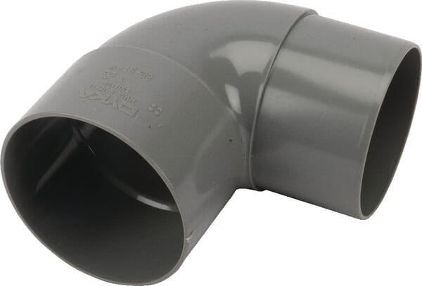 KRAMP Kniest.,PVC, 80 mm, 87°, grau HWA180801G