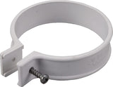 KRAMP Rohrklammer, PVC, 80 mm, weiß HWA880801W