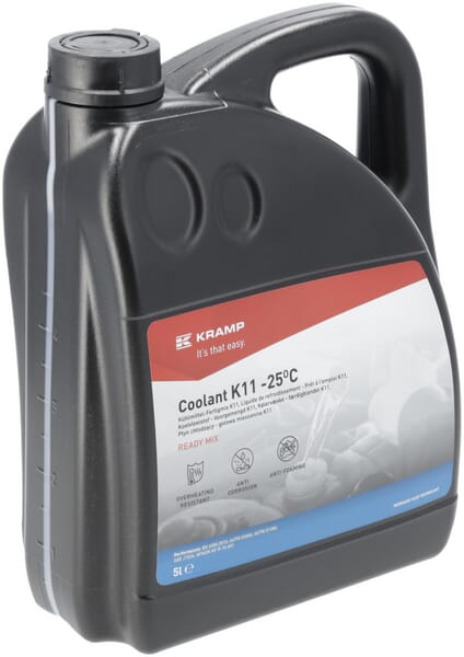 KRAMP Kühlmittel K11 gebrauchsfertig-25° 5L - 4 Kanister - IAT251005KR