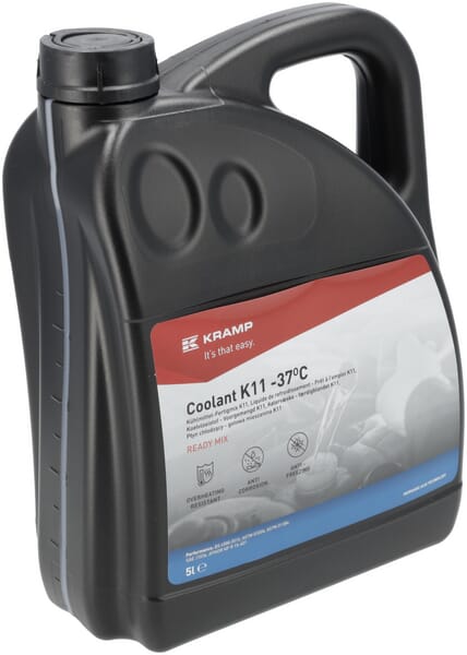 KRAMP Kühlmittel K11 gebrauchsfertig-37°C 5L - 4 Kanister - IAT371005KR
