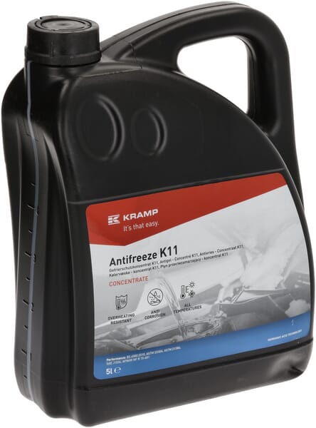 KRAMP Frostschutzmittel K11 Konzentrat 5L - 4 Kanister - IAT601005KR
