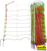 Patura Tornado XL-Elektrozaunnetz mit Erdleiter 90 cm hoch, mit Doppelspitze, 50 m 109251