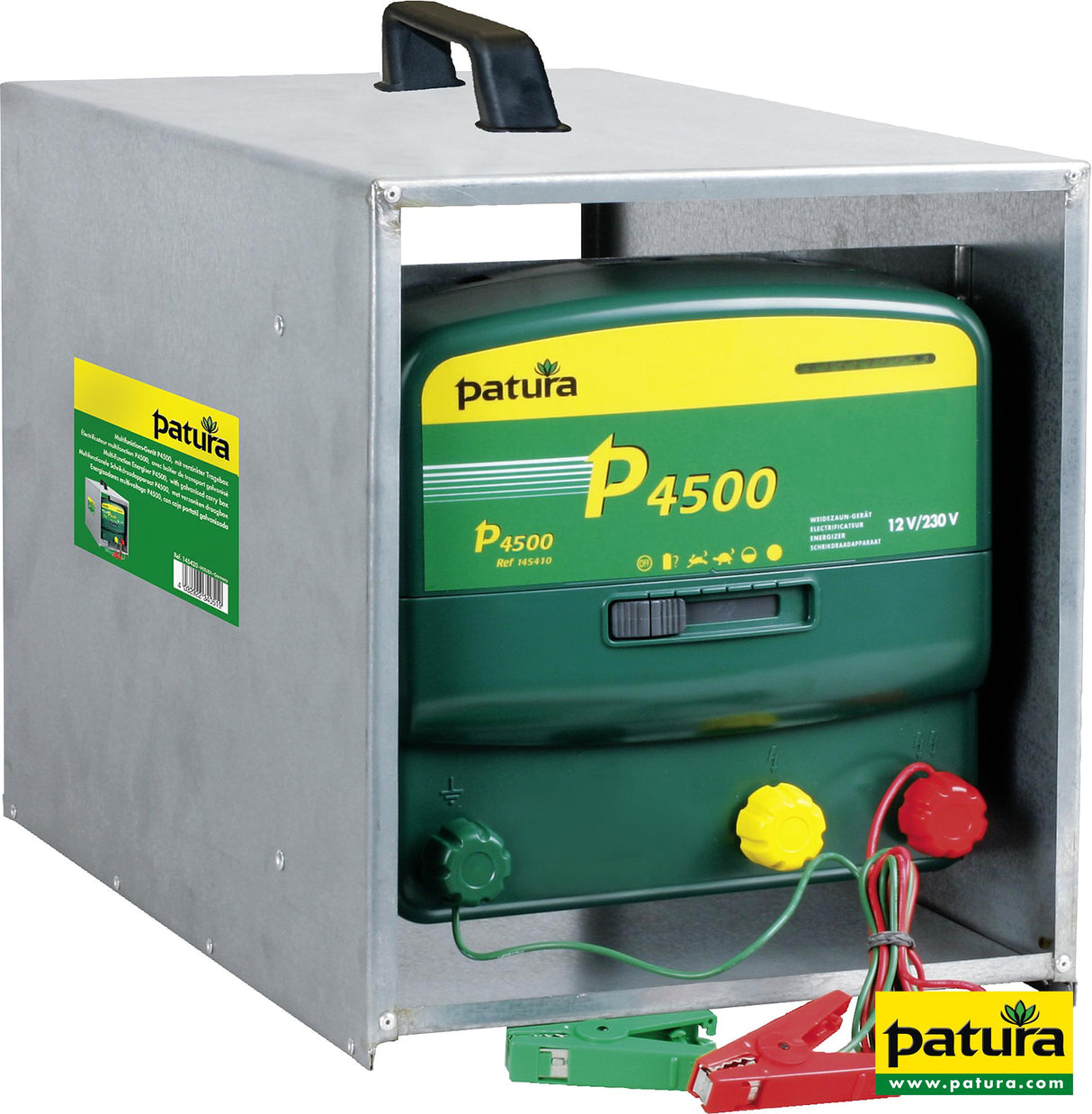 Patura P4500, Multifunktions-Gerät, 230V/12V mit verzinkter Tragebox 145420