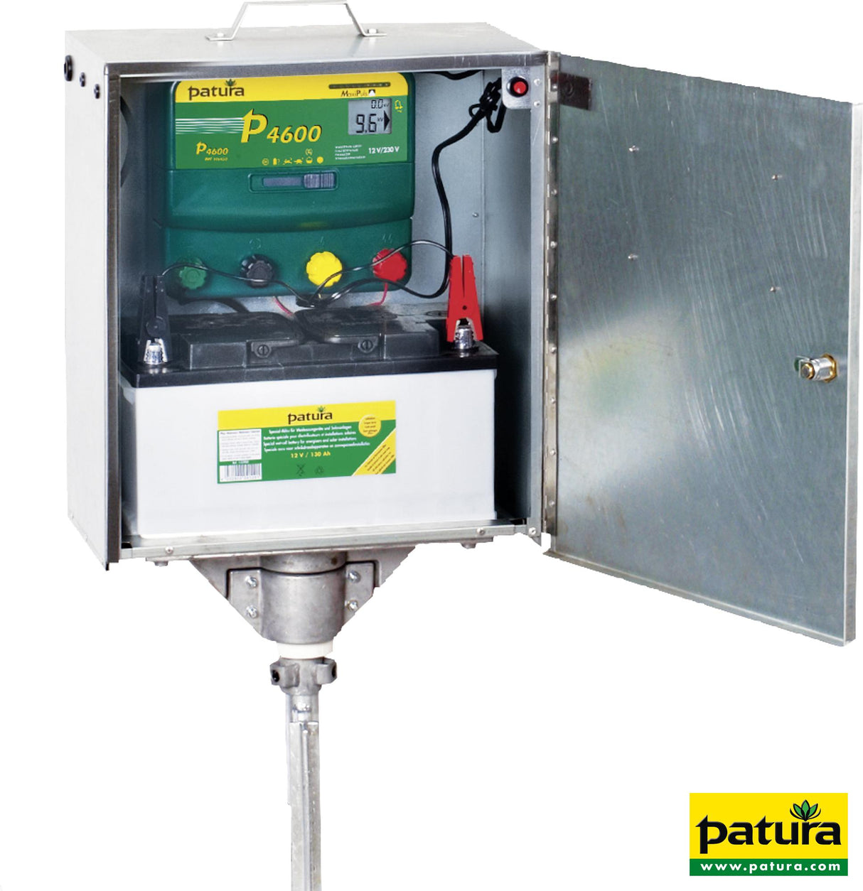 Patura P4600, Multifunktions-Gerät, 230V/12V mit elektrifizierter Box und Erdstab 145470
