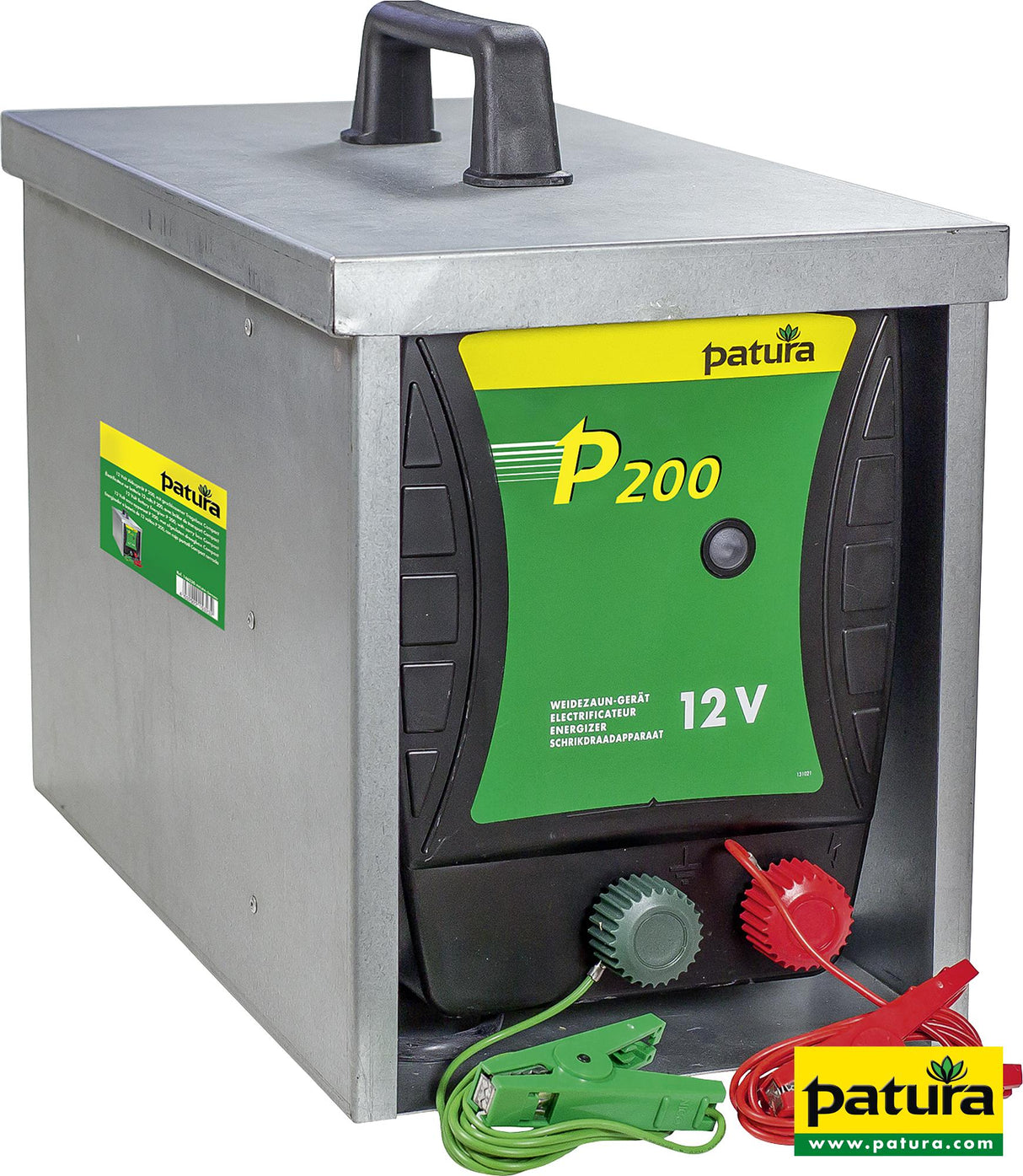 Patura P200, Weidezaungerät für 12 V Akku mit geschlossener Tragebox Compact 146230