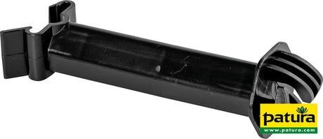 Patura Abstands-Isolator schwarz, für T-Pfosten für Litzen/Seile bis 6mm (25 Stück/Pack) 173625