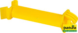 Patura Abstands-Isolator gelb, für T-Pfosten für Litzen/Seile bis 6mm (25 Stück/Pack) 173725