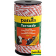 Patura Tornado Litze, 200 m Rolle, weiss-orange 5 Niro 0,20 mm, 1 Cu 0,30 mm 180501