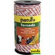 Patura Tornado Litze, 400 m Rolle, weiss-orange 5 Niro 0,20 mm, 1 Cu 0,30 mm 180601