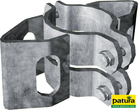 Patura Schelle d=102 mm, mit 2 Riegelhalter RS parallel 303376