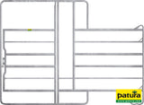 Patura Panel-6 mit Tor und Fressgitter 2,40 m, 1 Fressplatz 310434