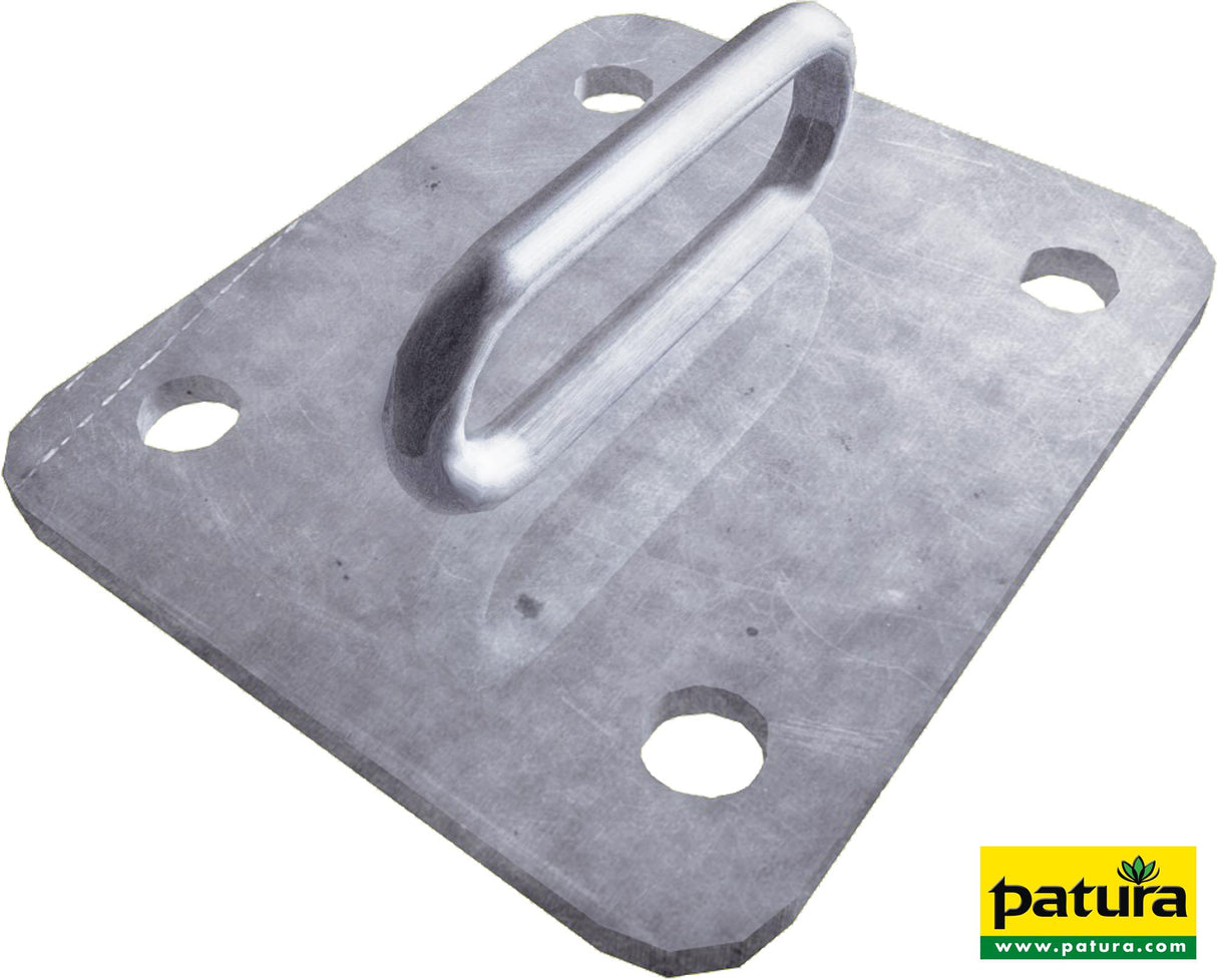 Patura Halter für Nacken- und Nasengurt Boden/Wand und Pfosten 60x60 mm 341092