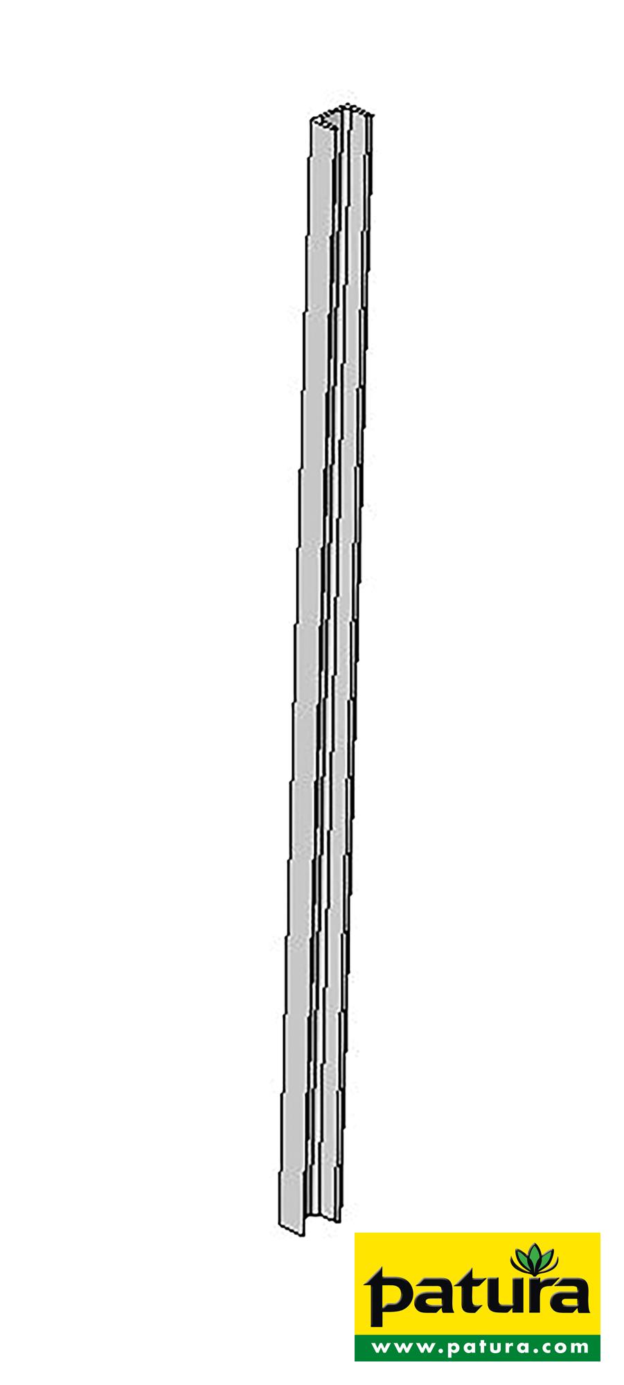 Patura U-Profil für Holzbohlen, L= 1,50 m 341194