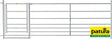 Patura Steckfix-Horde mit Tor, B= 2,75m Höhe 92 cm 371502