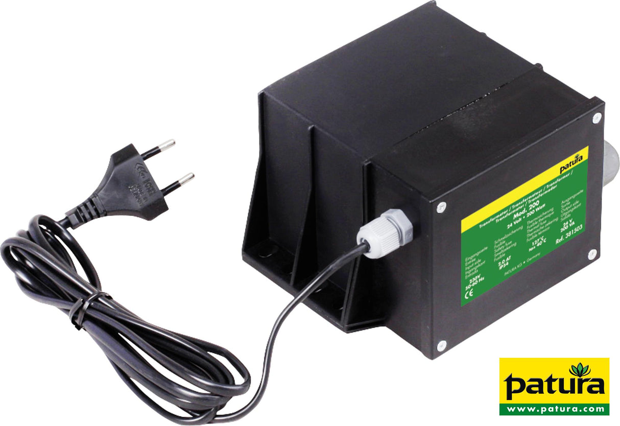 Patura Transformator Mod. 200 24 Volt / 200 W 381503