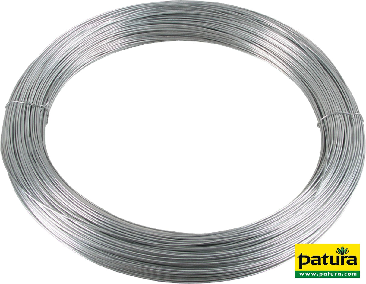 Patura Glattdraht 1,6 mm, verzinkt, 5 kg Ring mit ca. 280 m 109000