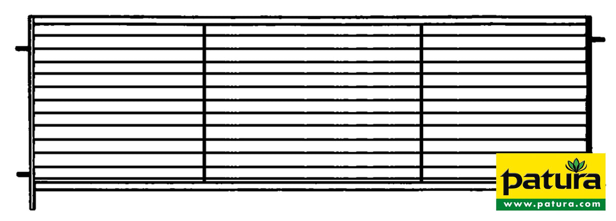 Patura Horde blechverkleidet, Breite 2,75 m, Schafe, verzinkt 37275