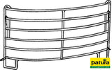 Patura Kurvenpanel-6, 2,44m, Radius 3,00 m, vz 310210