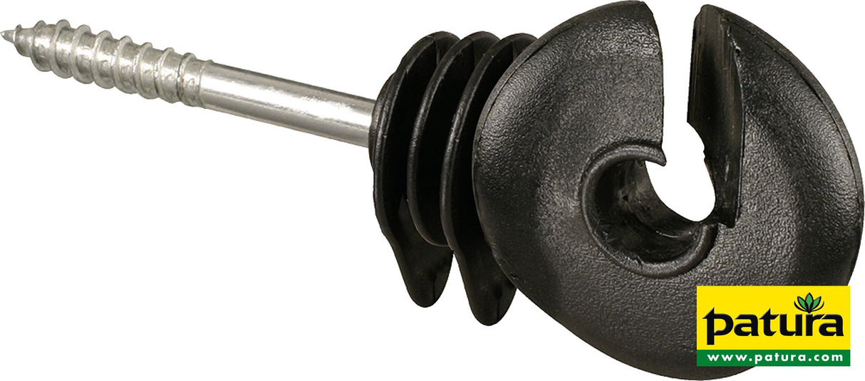 Patura Ringisolator mit durchgehender Stütze, Holzgewinde (25 Stück / Pack) 103125