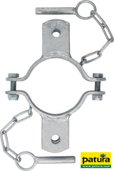 Patura Schelle d=102 mm, 2 Halter, mittig, vz 303436