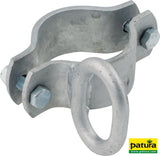 Patura Schelle d= 76 mm, 1 Riegelhalter leicht, vz, (für leichte Tore) 303442