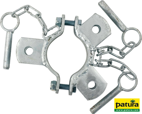 Patura Schelle d= 76 mm, 3 Halter, mittig, vz 303438