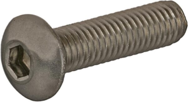 KRAMP Flachrundkopfschr. M5x20 A2 - 50 Stück ISO7380520RVSP050