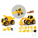 Set of construction vehicles 9in2