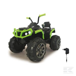 Ride-on quad pretensioner green 12V